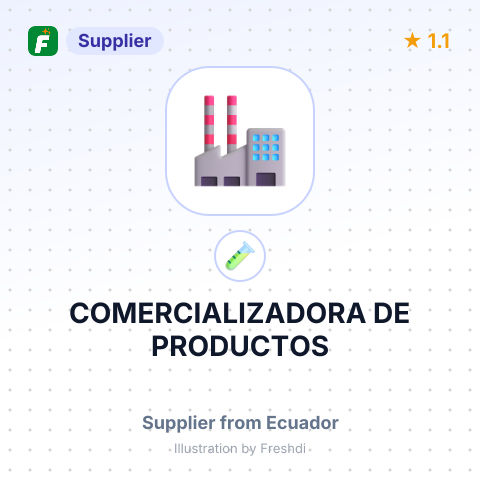 COMERCIALIZADORA DE PRODUCTOS – summary card, no photo uploaded yet
