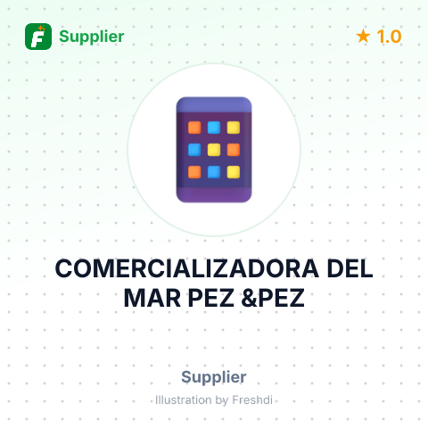 COMERCIALIZADORA DEL MAR PEZ &PEZ – summary card, no photo uploaded yet
