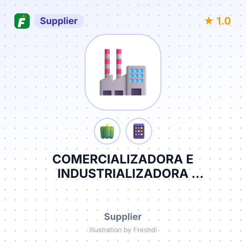 COMERCIALIZADORA E INDUSTRIALIZADORA AGROPECUARIA SA DE CV – summary card, no photo uploaded yet