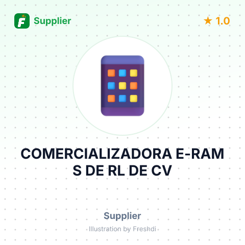COMERCIALIZADORA E-RAM S DE RL DE CV – summary card, no photo uploaded yet