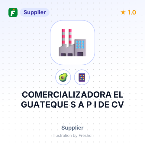 COMERCIALIZADORA EL GUATEQUE S A P I DE CV – summary card, no photo uploaded yet