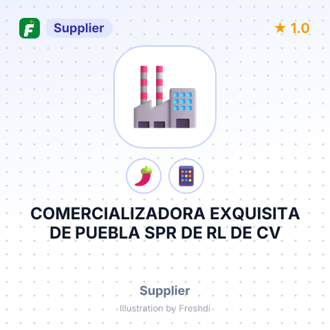 COMERCIALIZADORA EXQUISITA DE PUEBLA SPR DE RL DE CV – summary card, no photo uploaded yet
