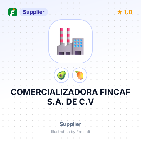 COMERCIALIZADORA FINCAF S.A. DE C.V – summary card, no photo uploaded yet