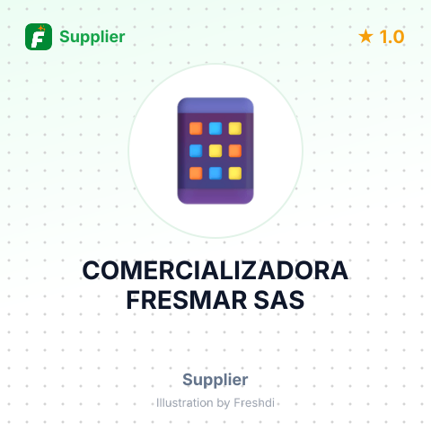 COMERCIALIZADORA FRESMAR SAS – summary card, no photo uploaded yet