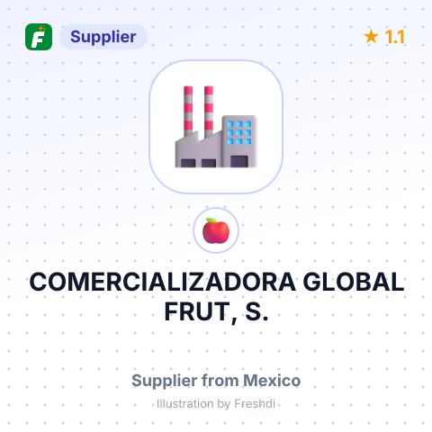 COMERCIALIZADORA GLOBAL FRUT, S. – summary card, no photo uploaded yet