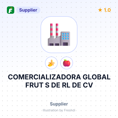 COMERCIALIZADORA GLOBAL FRUT S DE RL DE CV – summary card, no photo uploaded yet