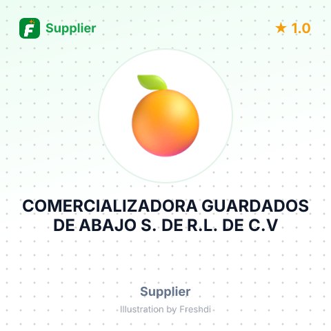 COMERCIALIZADORA GUARDADOS DE ABAJO S. DE R.L. DE C.V – summary card, no photo uploaded yet