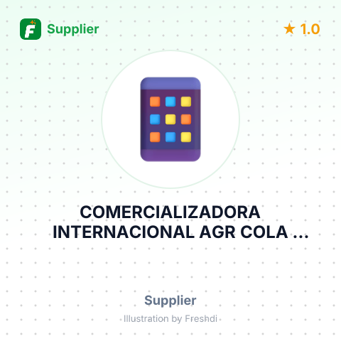 COMERCIALIZADORA INTERNACIONAL AGR COLA CARDENAL S.A.S – summary card, no photo uploaded yet