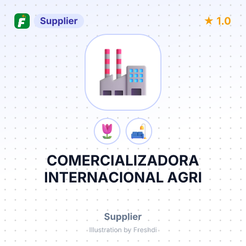 COMERCIALIZADORA INTERNACIONAL AGRI – summary card, no photo uploaded yet
