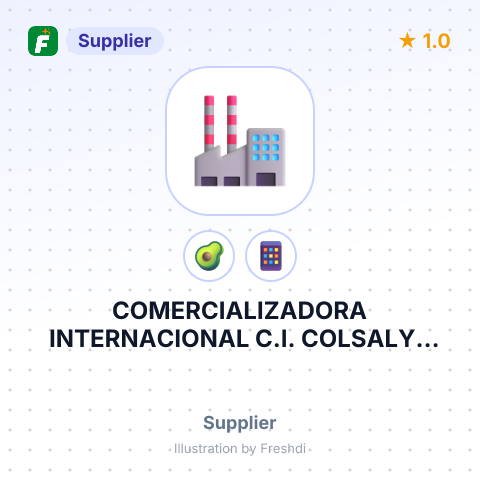 COMERCIALIZADORA INTERNACIONAL C.I. COLSALYS SAS – summary card, no photo uploaded yet