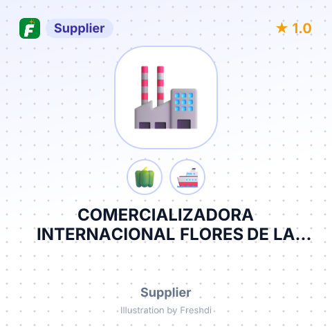 COMERCIALIZADORA INTERNACIONAL FLORES DE LA VICTORIA S.A.S – summary card, no photo uploaded yet