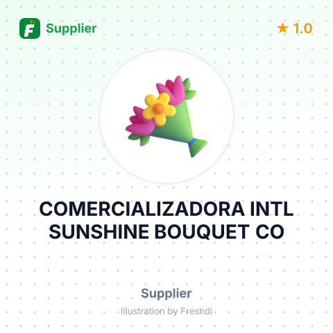 COMERCIALIZADORA INTL SUNSHINE BOUQUET CO – summary card, no photo uploaded yet