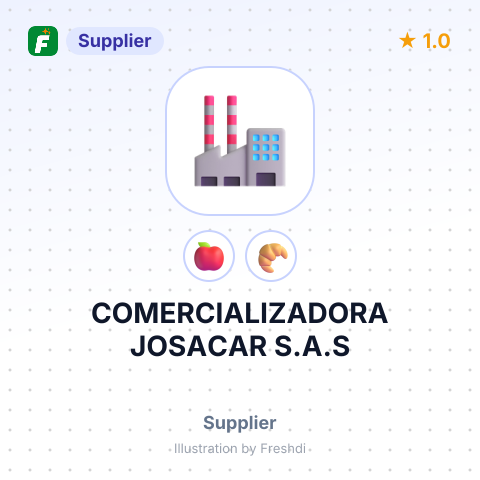 COMERCIALIZADORA JOSACAR S.A.S – summary card, no photo uploaded yet