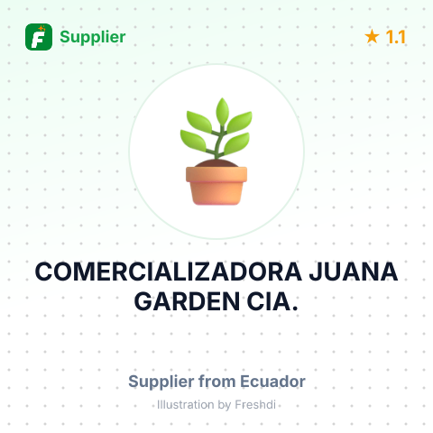 COMERCIALIZADORA JUANA GARDEN CIA. – summary card, no photo uploaded yet