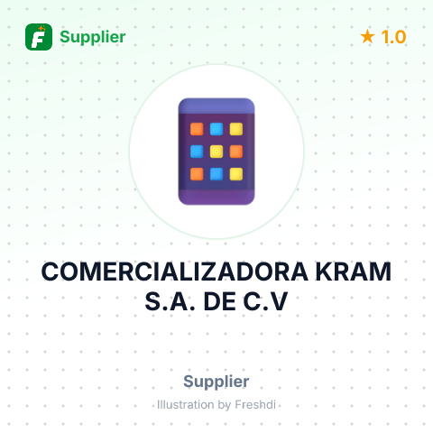 COMERCIALIZADORA KRAM S.A. DE C.V – summary card, no photo uploaded yet
