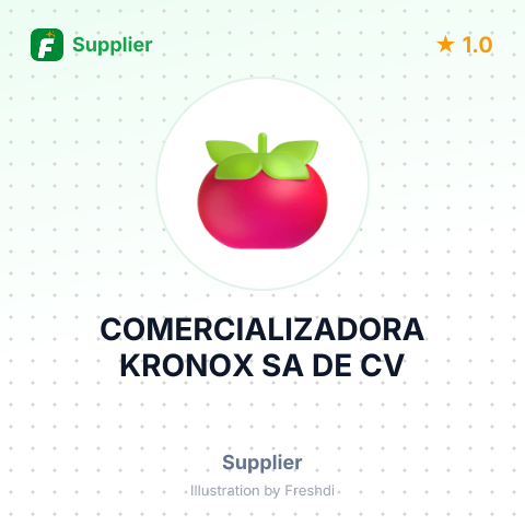 COMERCIALIZADORA KRONOX SA DE CV – summary card, no photo uploaded yet