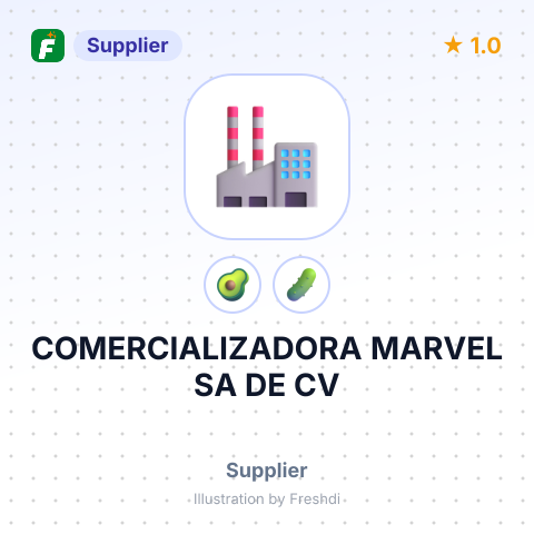 COMERCIALIZADORA MARVEL SA DE CV – summary card, no photo uploaded yet