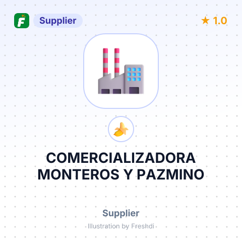 COMERCIALIZADORA MONTEROS Y PAZMINO – summary card, no photo uploaded yet