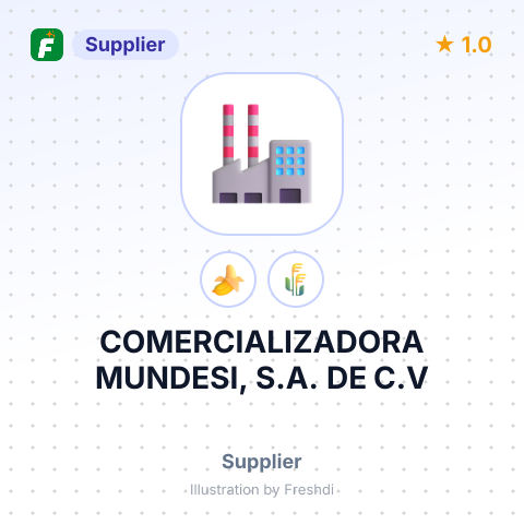 COMERCIALIZADORA MUNDESI, S.A. DE C.V – summary card, no photo uploaded yet