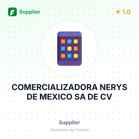 COMERCIALIZADORA NERYS DE MEXICO SA DE CV – summary card, no photo uploaded yet