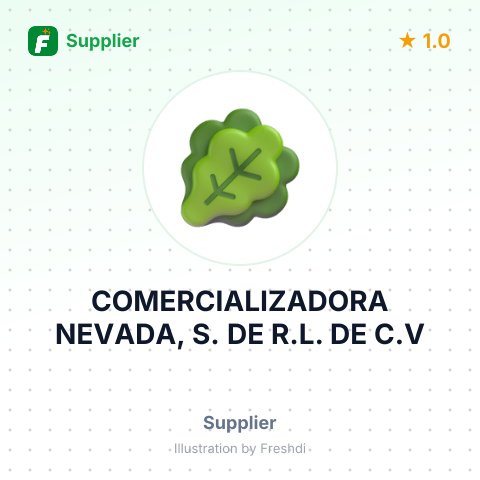 COMERCIALIZADORA NEVADA, S. DE R.L. DE C.V – summary card, no photo uploaded yet