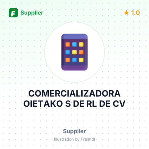 COMERCIALIZADORA OIETAKO S DE RL DE CV – summary card, no photo uploaded yet