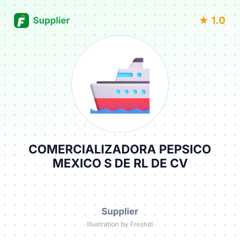 COMERCIALIZADORA PEPSICO MEXICO S DE RL DE CV – summary card, no photo uploaded yet