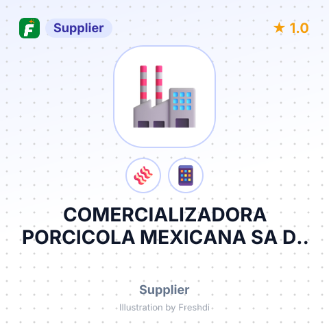 COMERCIALIZADORA PORCICOLA MEXICANA SA DE CV – summary card, no photo uploaded yet