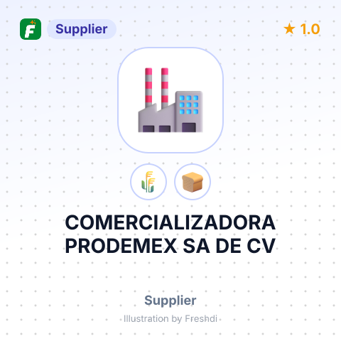COMERCIALIZADORA PRODEMEX SA DE CV – summary card, no photo uploaded yet