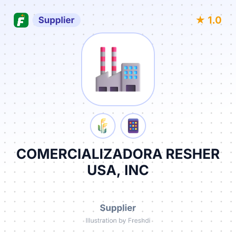 COMERCIALIZADORA RESHER USA, INC – summary card, no photo uploaded yet