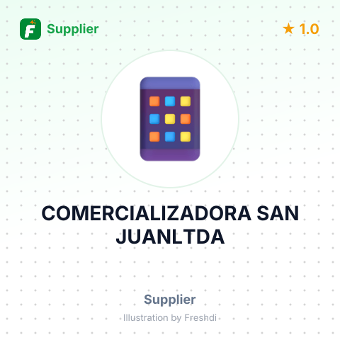 COMERCIALIZADORA SAN JUANLTDA – summary card, no photo uploaded yet