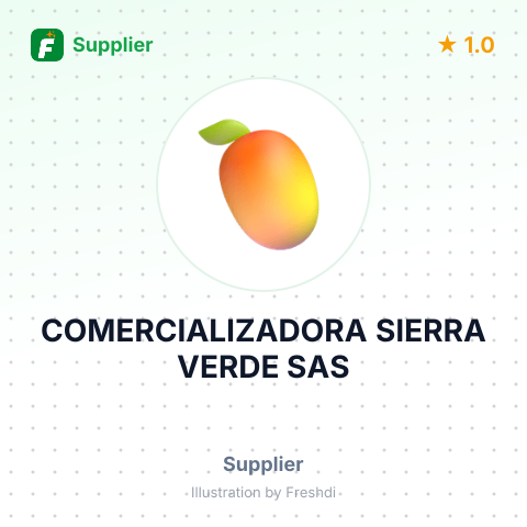 COMERCIALIZADORA SIERRA VERDE SAS – summary card, no photo uploaded yet