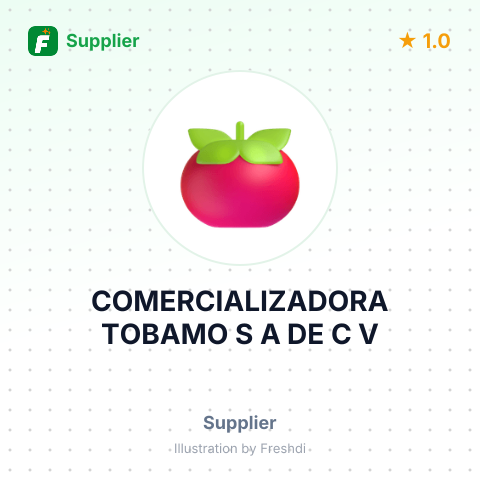 COMERCIALIZADORA TOBAMO S A DE C V – summary card, no photo uploaded yet