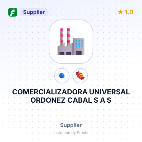COMERCIALIZADORA UNIVERSAL ORDONEZ CABAL S A S – summary card, no photo uploaded yet