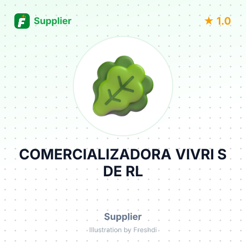 COMERCIALIZADORA VIVRI S DE RL – summary card, no photo uploaded yet