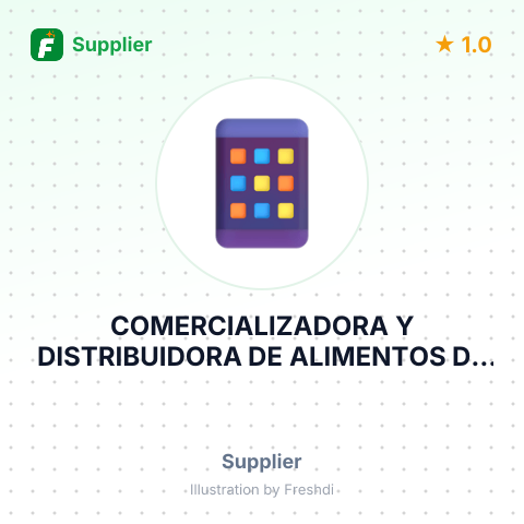 COMERCIALIZADORA Y DISTRIBUIDORA DE ALIMENTOS DE JALISCO SA DE CV – summary card, no photo uploaded yet