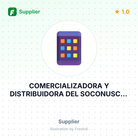 COMERCIALIZADORA Y DISTRIBUIDORA DEL SOCONUSCO, SA DE CV – summary card, no photo uploaded yet