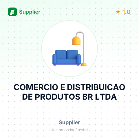 COMERCIO E DISTRIBUICAO DE PRODUTOS BR LTDA – summary card, no photo uploaded yet