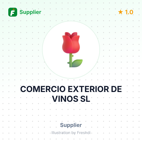 COMERCIO EXTERIOR DE VINOS SL – summary card, no photo uploaded yet