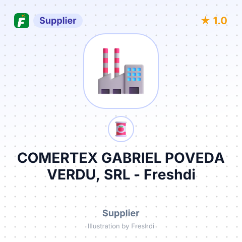 COMERTEX GABRIEL POVEDA VERDU, SRL – summary card, no photo uploaded yet