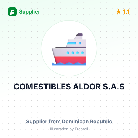 COMESTIBLES ALDOR S.A.S – summary card, no photo uploaded yet