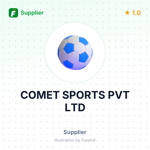 COMET SPORTS PVT LTD – summary card, no photo uploaded yet