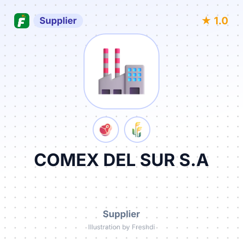 COMEX DEL SUR S.A – summary card, no photo uploaded yet