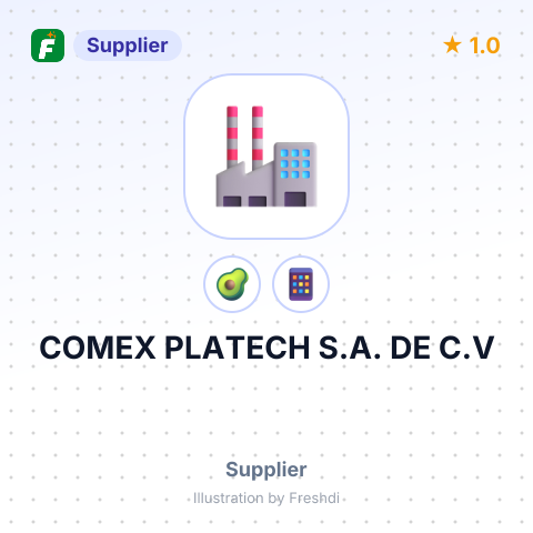 COMEX PLATECH S.A. DE C.V – summary card, no photo uploaded yet
