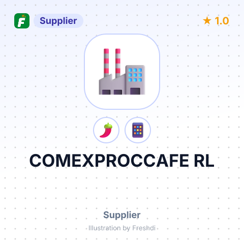 COMEXPROCCAFE RL – summary card, no photo uploaded yet
