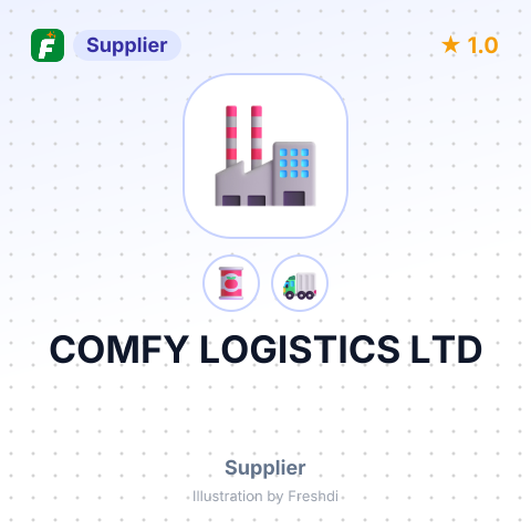 COMFY LOGISTICS LTD – summary card, no photo uploaded yet