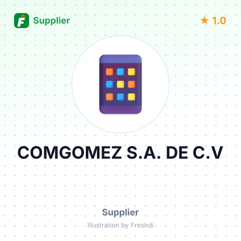 COMGOMEZ S.A. DE C.V – summary card, no photo uploaded yet