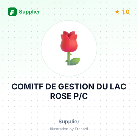 COMITF DE GESTION DU LAC ROSE P/C – summary card, no photo uploaded yet