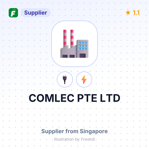 COMLEC PTE LTD – summary card, no photo uploaded yet