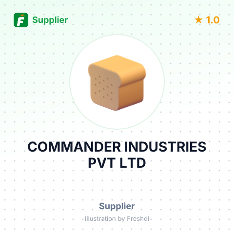 COMMANDER INDUSTRIES PVT LTD – summary card, no photo uploaded yet